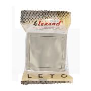 Выключатель 1-кл. ОП LETO крем LEZARD 752-0300-100