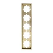 Рамка 5-мест. горизонт. ZIMA зол. LEZARD 704-3600-150