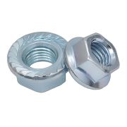 Гайка шестигранная с фланцем М10 DIN 6923 оцинк. (уп.18шт) Tech-Krep/Zitar 141610