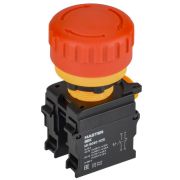Кнопка «Грибок» 1НО+1НЗ MASTER поворотн. с фиксацией красн. IEK MI-BG60-11ZS-3-23-K04