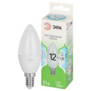 Лампа светодиодная GREEN LINE B35-12W-840-E14 GL 12Вт свеча 4000К яркий свет бел. E14 Эра Б0067140