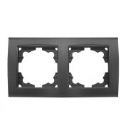 Рамка 2-м Бриллиант горизонт. графит Universal 7947465-Gr