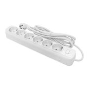 Удлинитель с сетевым фильтром 6х1.8м с заземл. 16А IP20 Блокбастер XL 3.2кВт ПВС 3х1 с выкл. PROxima EKF UFA16-310-6-018