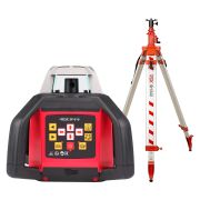 Комплект: ротационный нивелир RGK SP-610 с калибровкой + элевационный штатив RGK SH-340