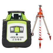 Комплект: ротационный нивелир RGK SP-100G с калибровкой + элевационный штатив RGK SH-340