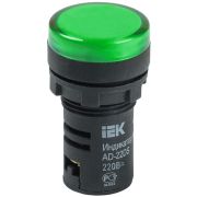 Лампа светосигнальная AD22DS d22мм 230В AC зел. KARAT IEK BLS10-ADDS-230-K06