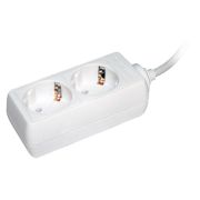 Удлинитель 2х5м с заземл. 16А IP20 У02 2P+PE 250В 3х1 IEK WYP10-16-02-05-Z-N