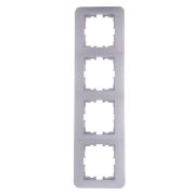 Рамка 4-м Karina Life горизонт. жемчуж./бел. перламутр LEZARD 708-3000-149