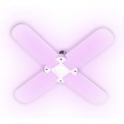 Лампа светодиодная PPG T95-4p AGRO 36Вт FR E27 4 лепестка с поворотом 90град. для растений красн. 650нм/син. 450нм Pro JazzWay 5043350