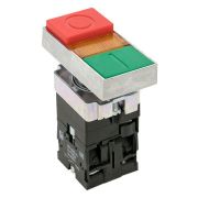 Кнопка LAY5-BW8465 «I-O» прямоугольная 230В NO+NC PROxima EKF pbn-bw8465